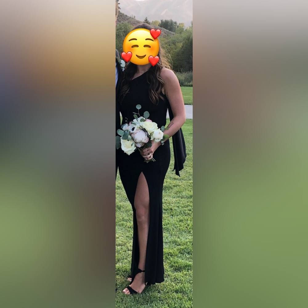 Katie May Black Gown worn once!